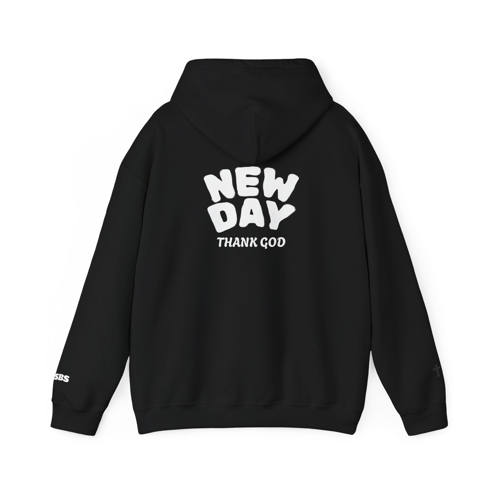 Inspirational Hooded Sweatshirt - Saved by Salvation - New Day Thank God - Unisex Pullover for Everyday Comfort, Motivational Gift, [...]