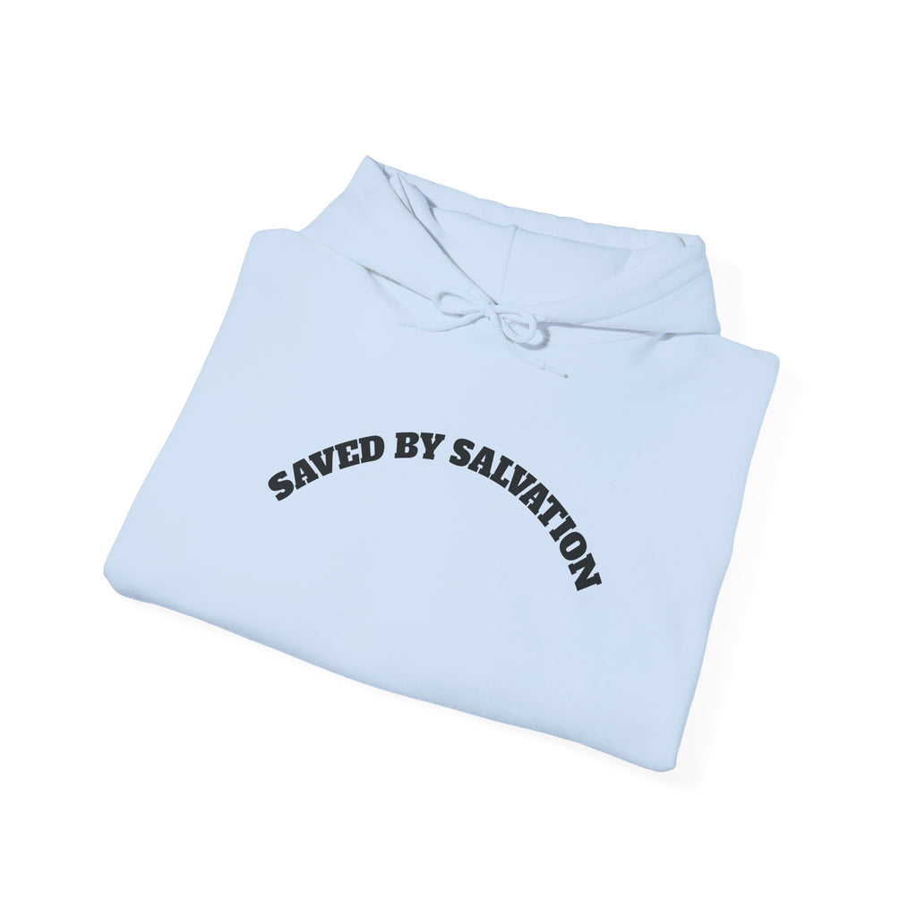 Inspirational Hooded Sweatshirt - Saved by Salvation - New Day Thank God - Unisex Pullover for Everyday Comfort, Motivational Gift, [...]