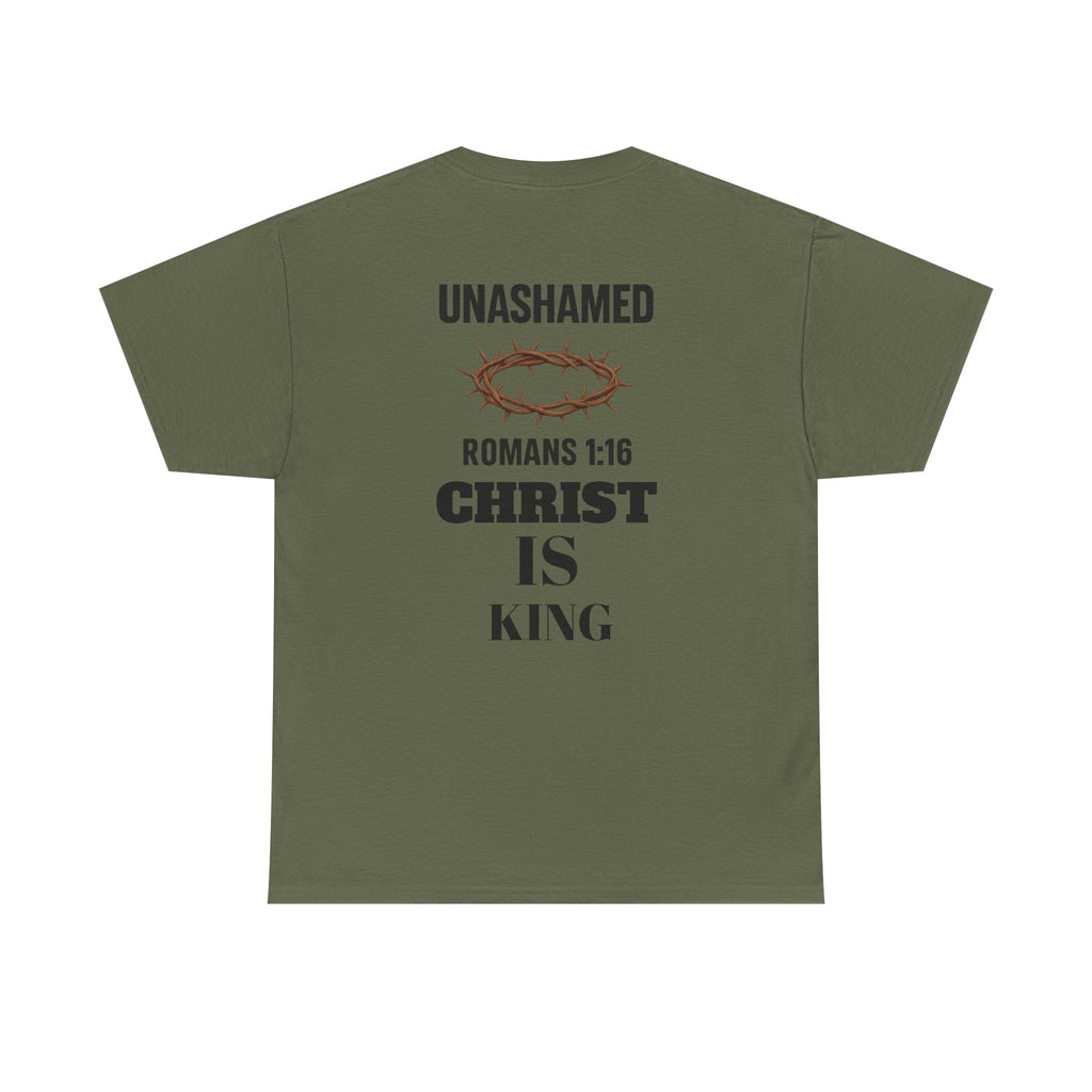 Christian Faith T-Shirt, Saved by Salvation Tee, Unashamed Christian Apparel