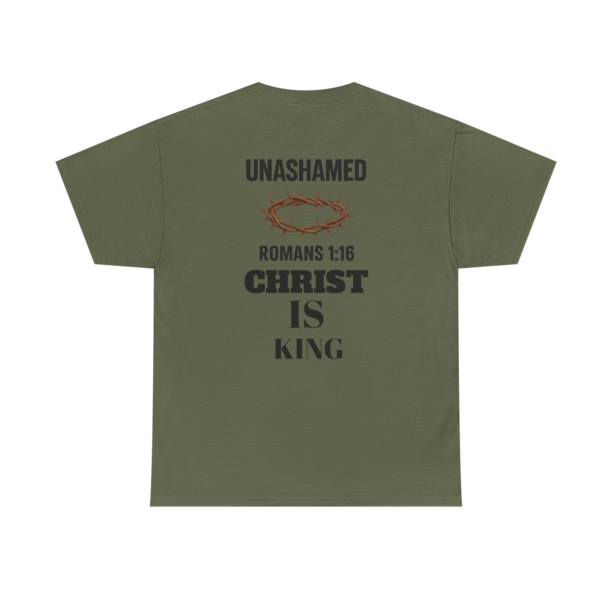 Christian Faith T-Shirt, Saved by Salvation Tee, Unashamed Christian Apparel