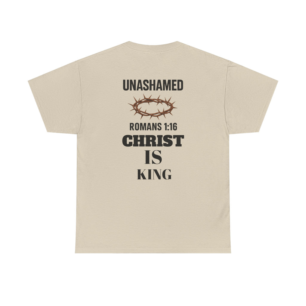 Christian Faith T-Shirt, Saved by Salvation Tee, Unashamed Christian Apparel