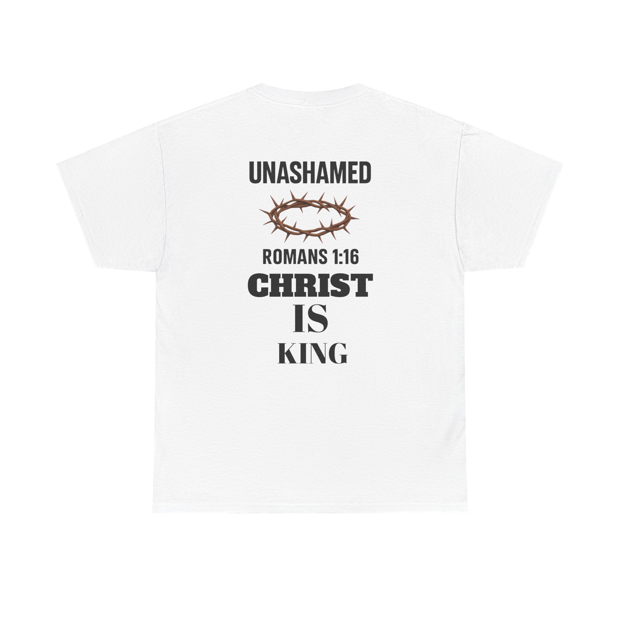 Christian Faith T-Shirt, Saved by Salvation Tee, Unashamed Christian Apparel