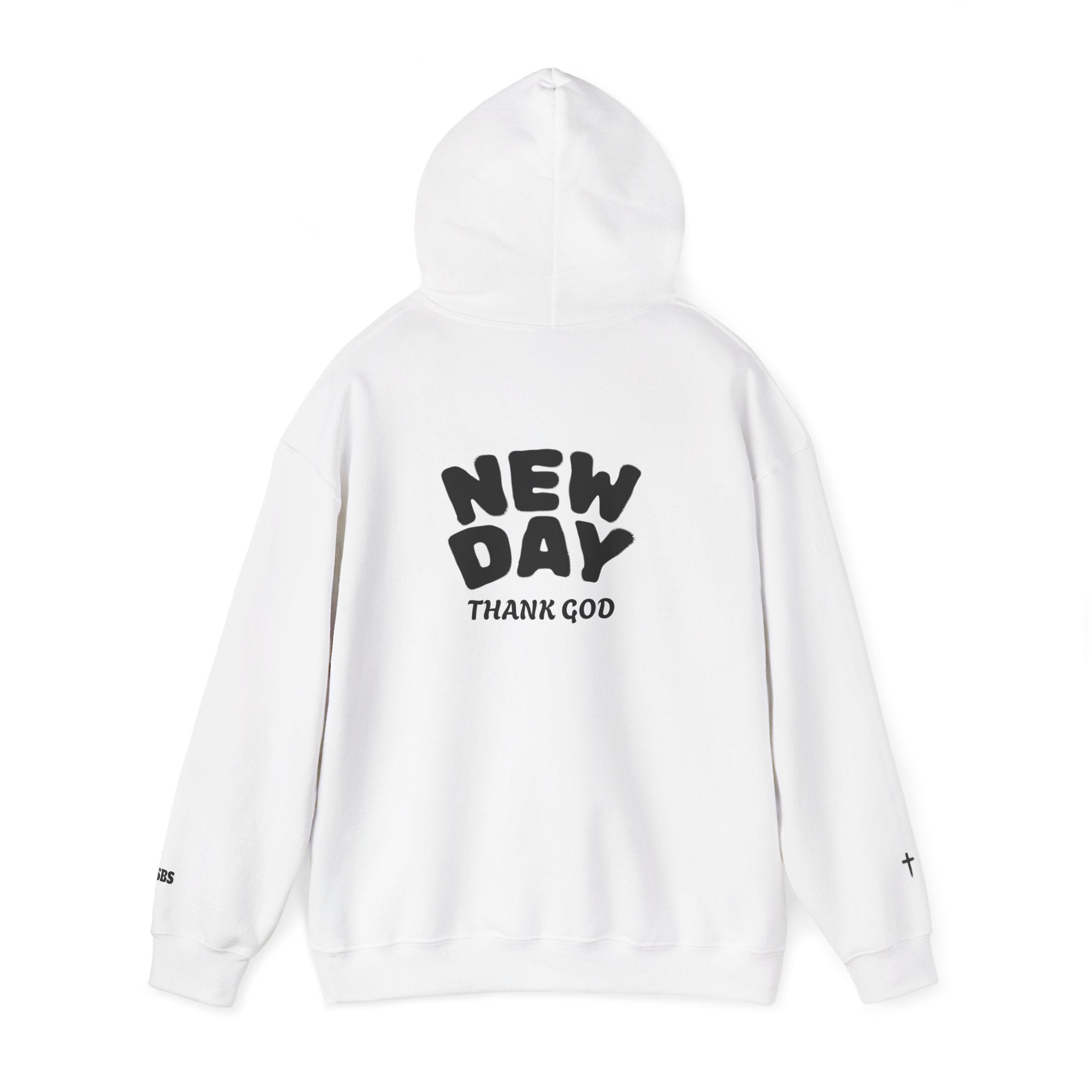 Inspirational Hooded Sweatshirt - Saved by Salvation - New Day Thank God - Unisex Pullover for Everyday Comfort, Motivational Gift, [...]