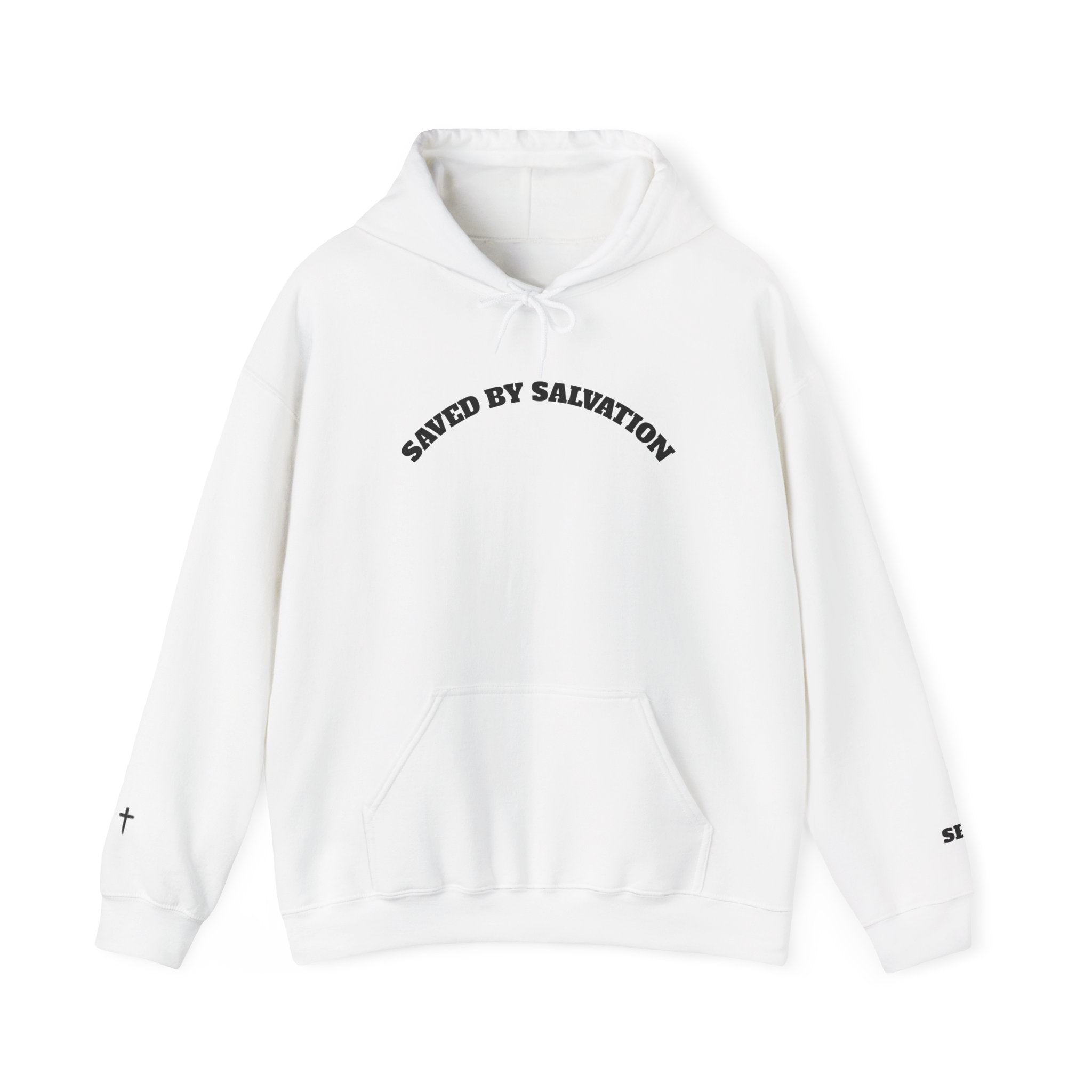 Inspirational Hooded Sweatshirt - Saved by Salvation - New Day Thank God - Unisex Pullover for Everyday Comfort, Motivational Gift, [...]