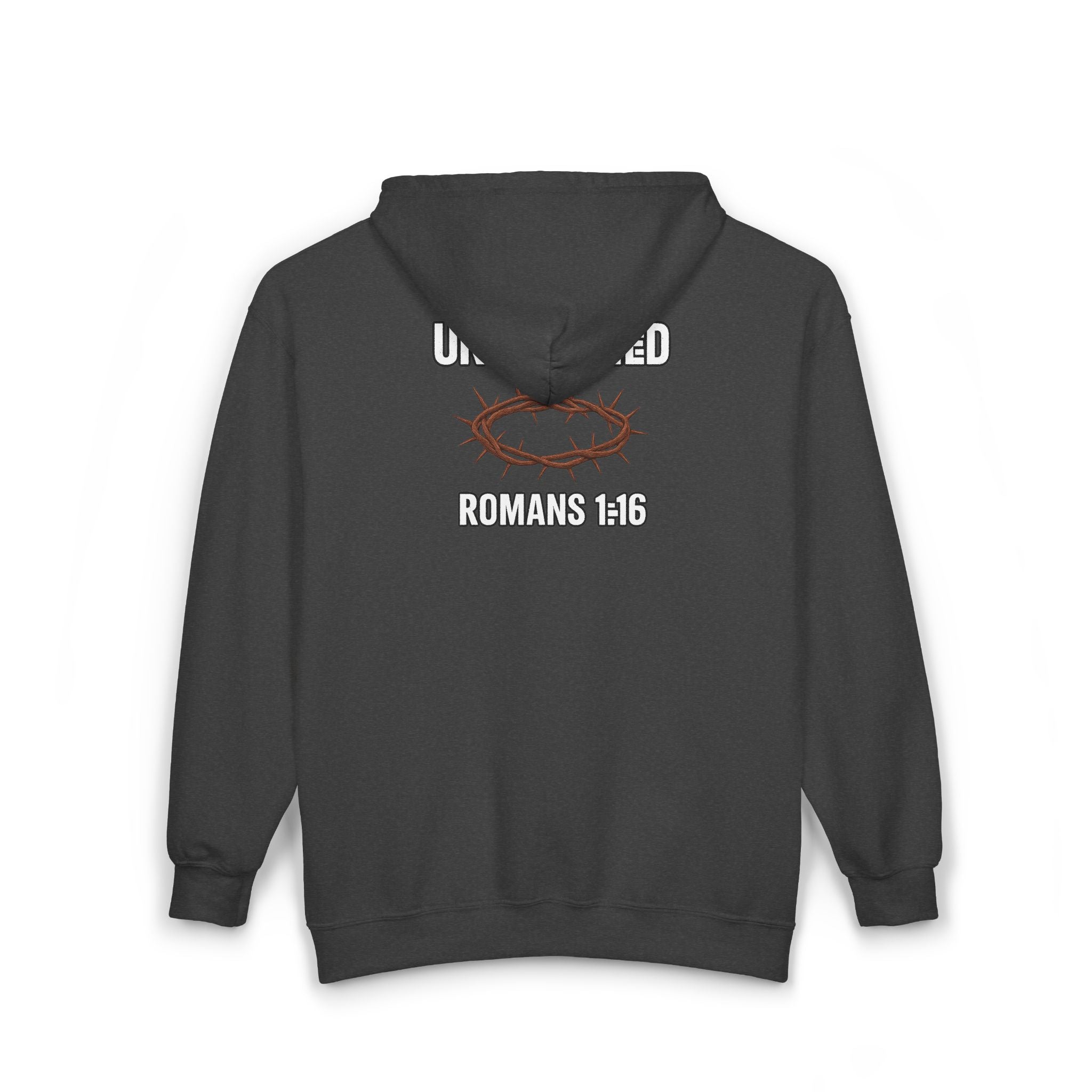 Saved by Salvation Unisex Hooded Sweatshirt, Inspirational Hoodie, Faith-Based Apparel