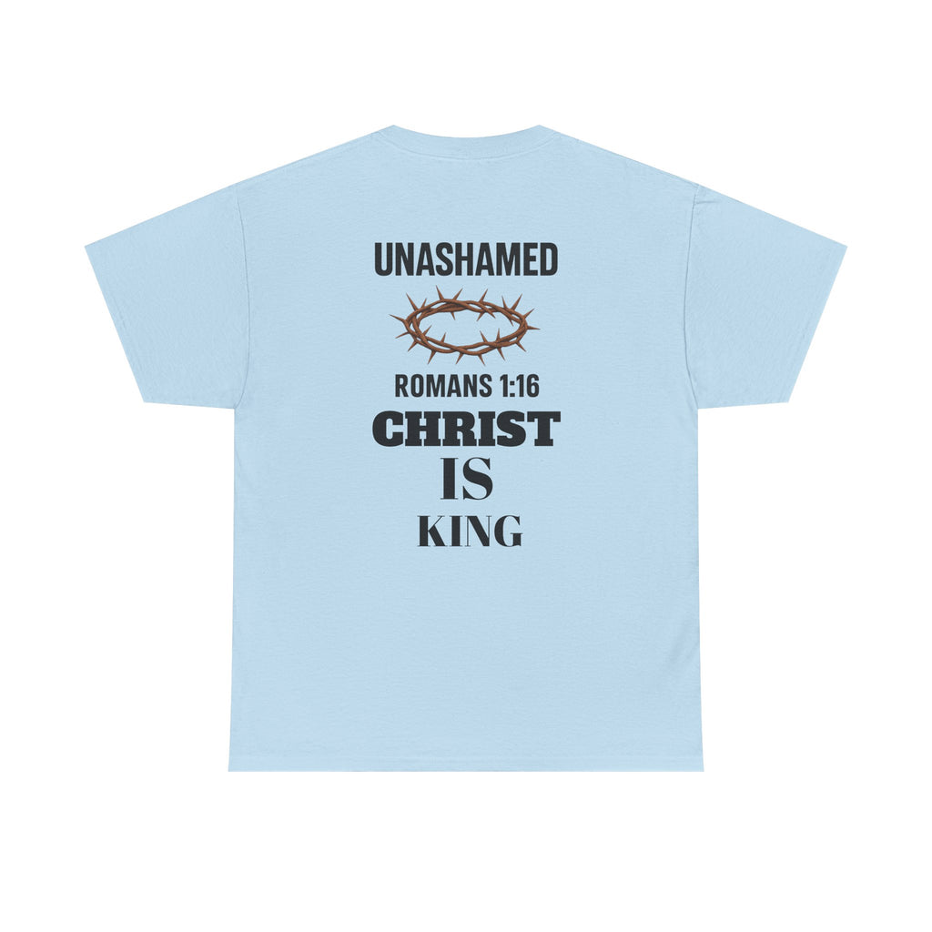 Christian Faith T-Shirt, Saved by Salvation Tee, Unashamed Christian Apparel