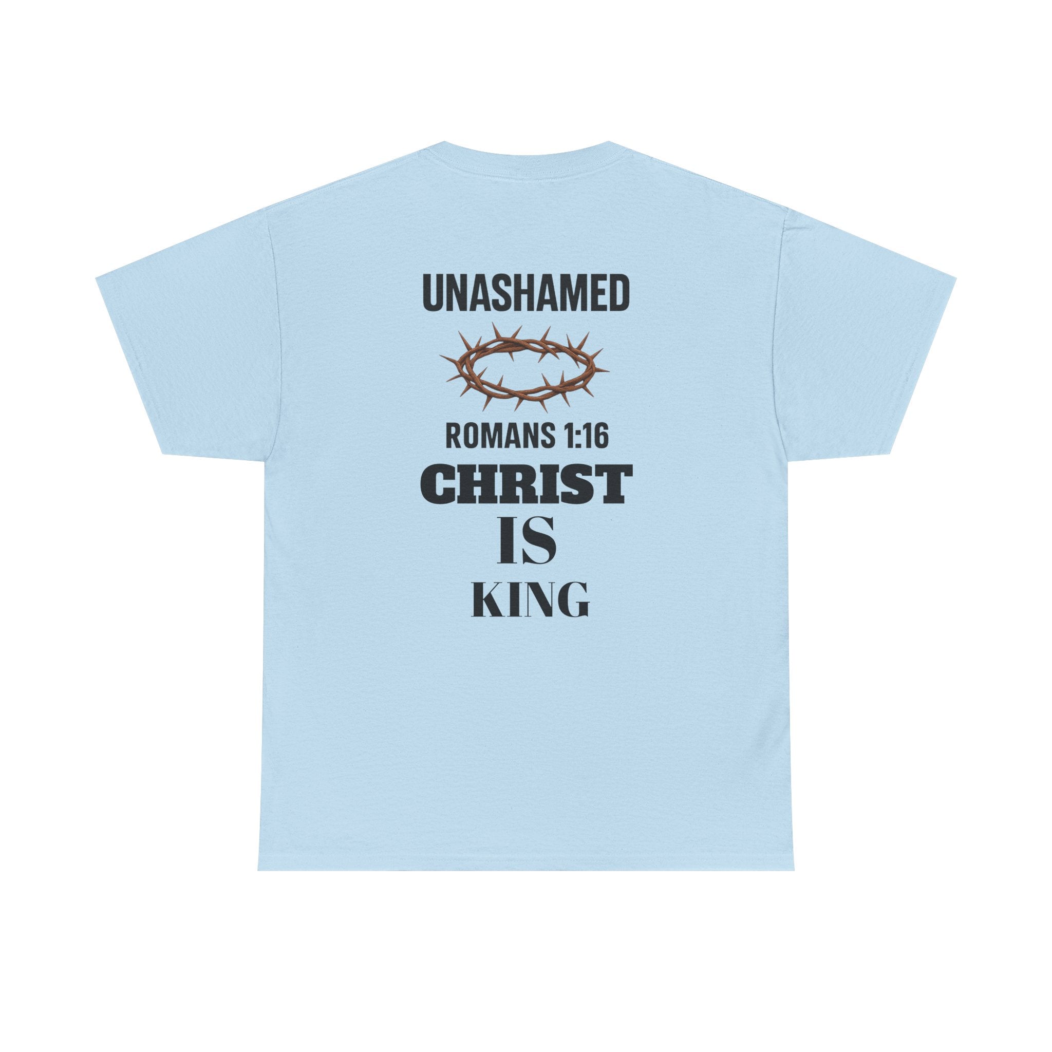 Christian Faith T-Shirt, Saved by Salvation Tee, Unashamed Christian Apparel
