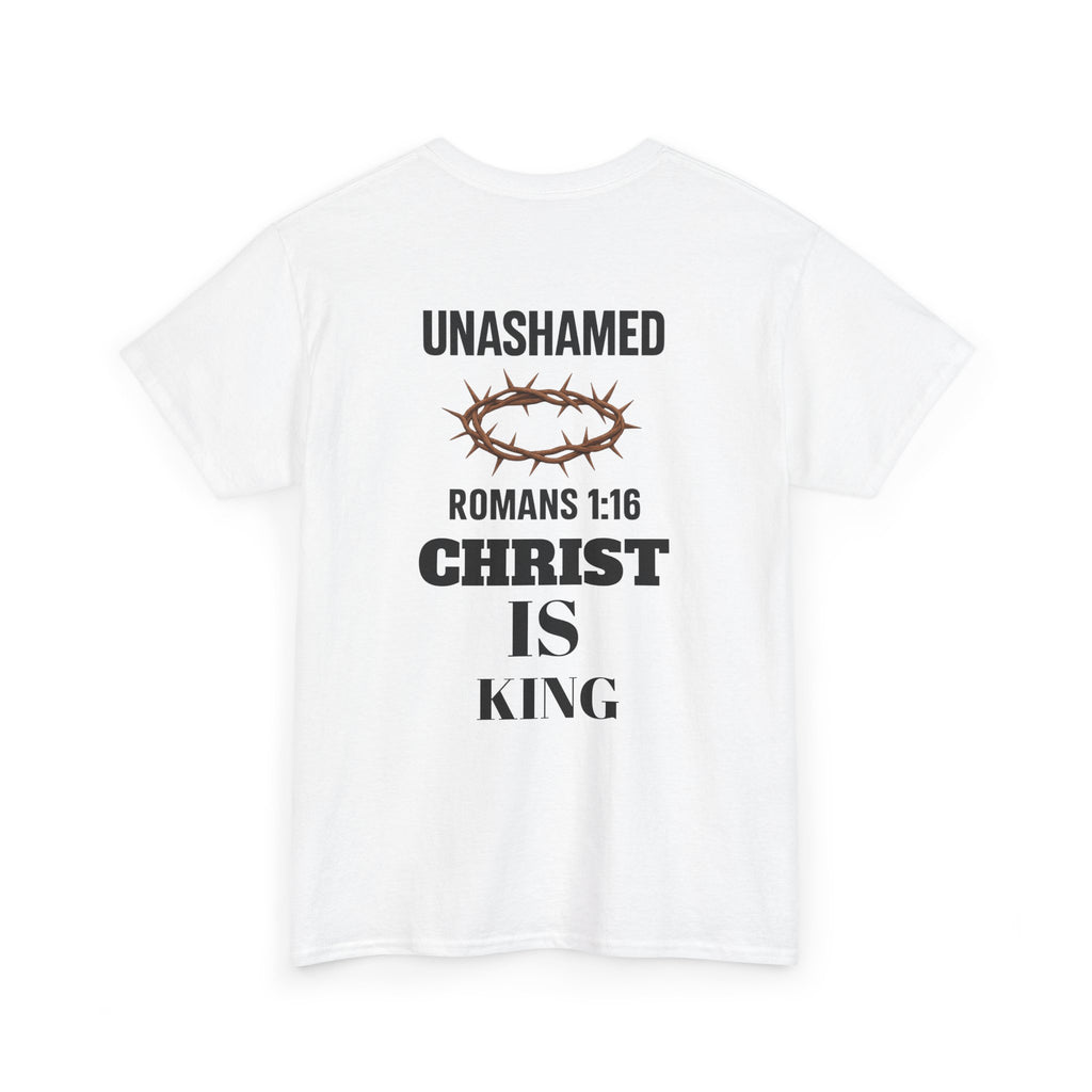 Christian Faith T-Shirt, Saved by Salvation Tee, Unashamed Christian Apparel