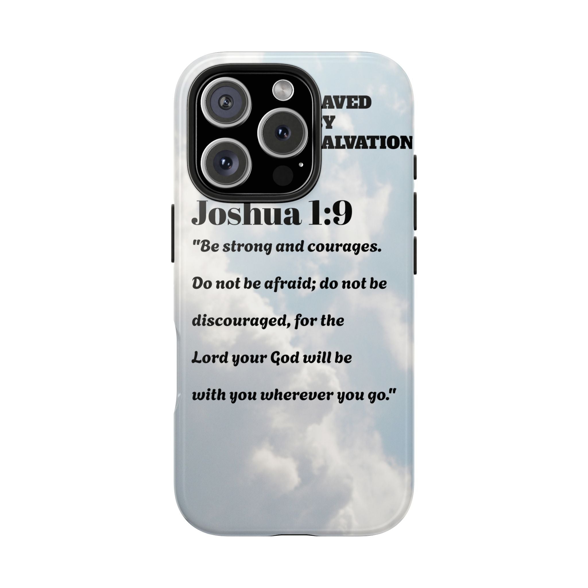 Unisex Christian "quoted" Phone Case