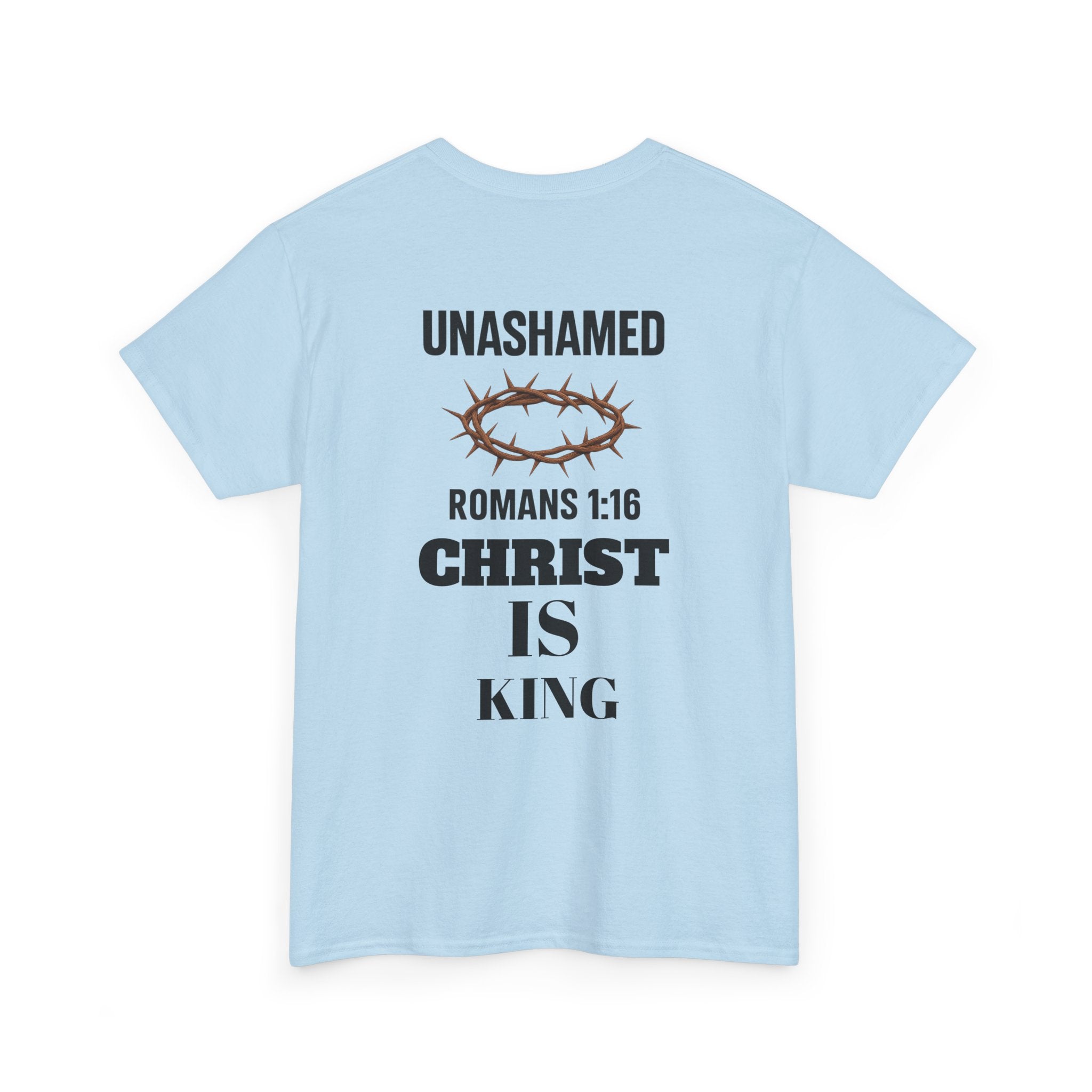 Christian Faith T-Shirt, Saved by Salvation Tee, Unashamed Christian Apparel