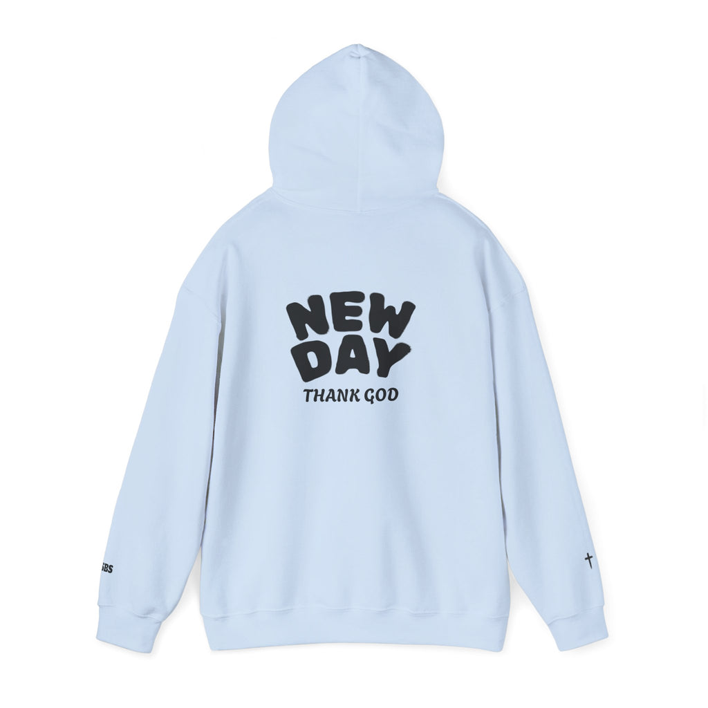 Inspirational Hooded Sweatshirt - Saved by Salvation - New Day Thank God - Unisex Pullover for Everyday Comfort, Motivational Gift, [...]