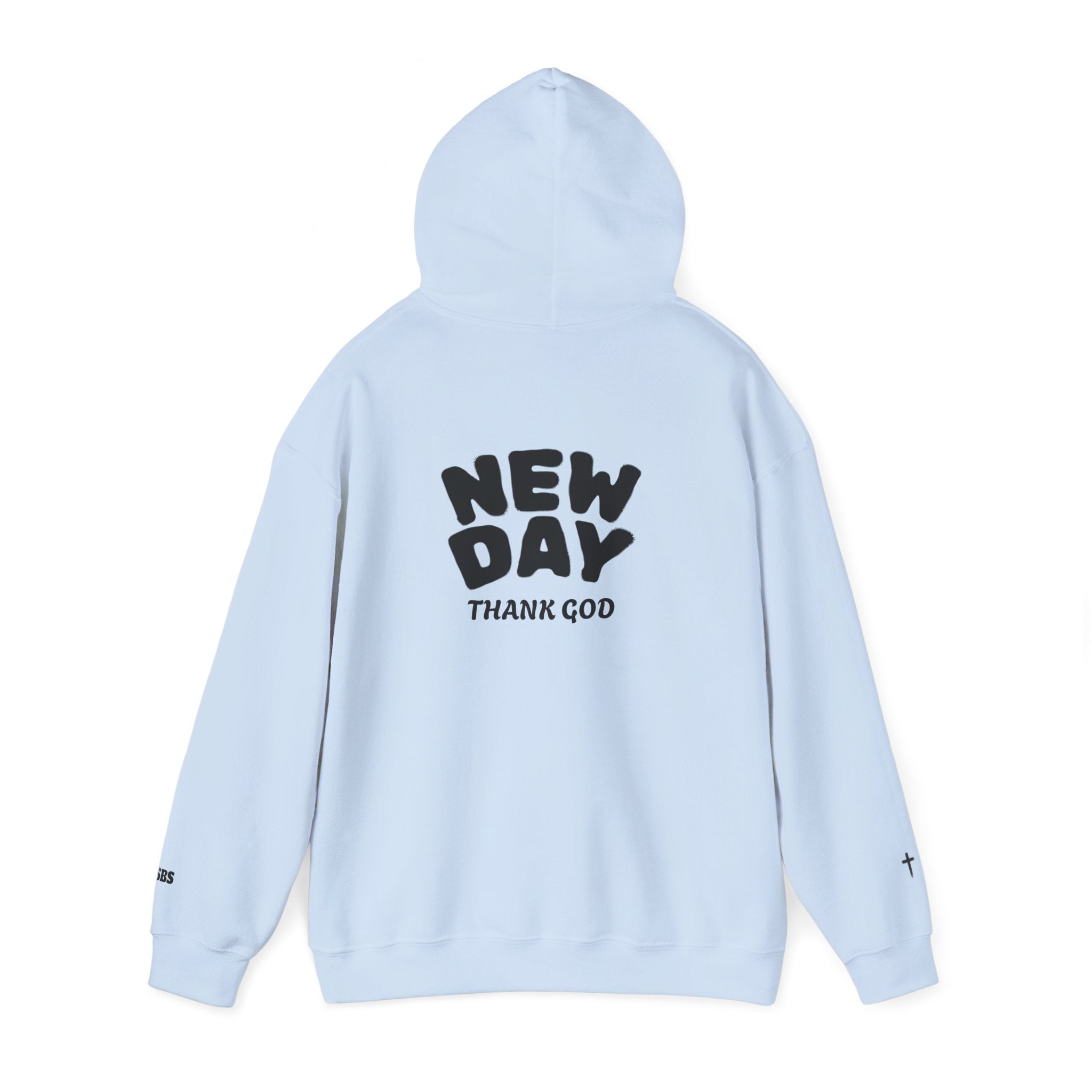 Inspirational Hooded Sweatshirt - Saved by Salvation - New Day Thank God - Unisex Pullover for Everyday Comfort, Motivational Gift, [...]