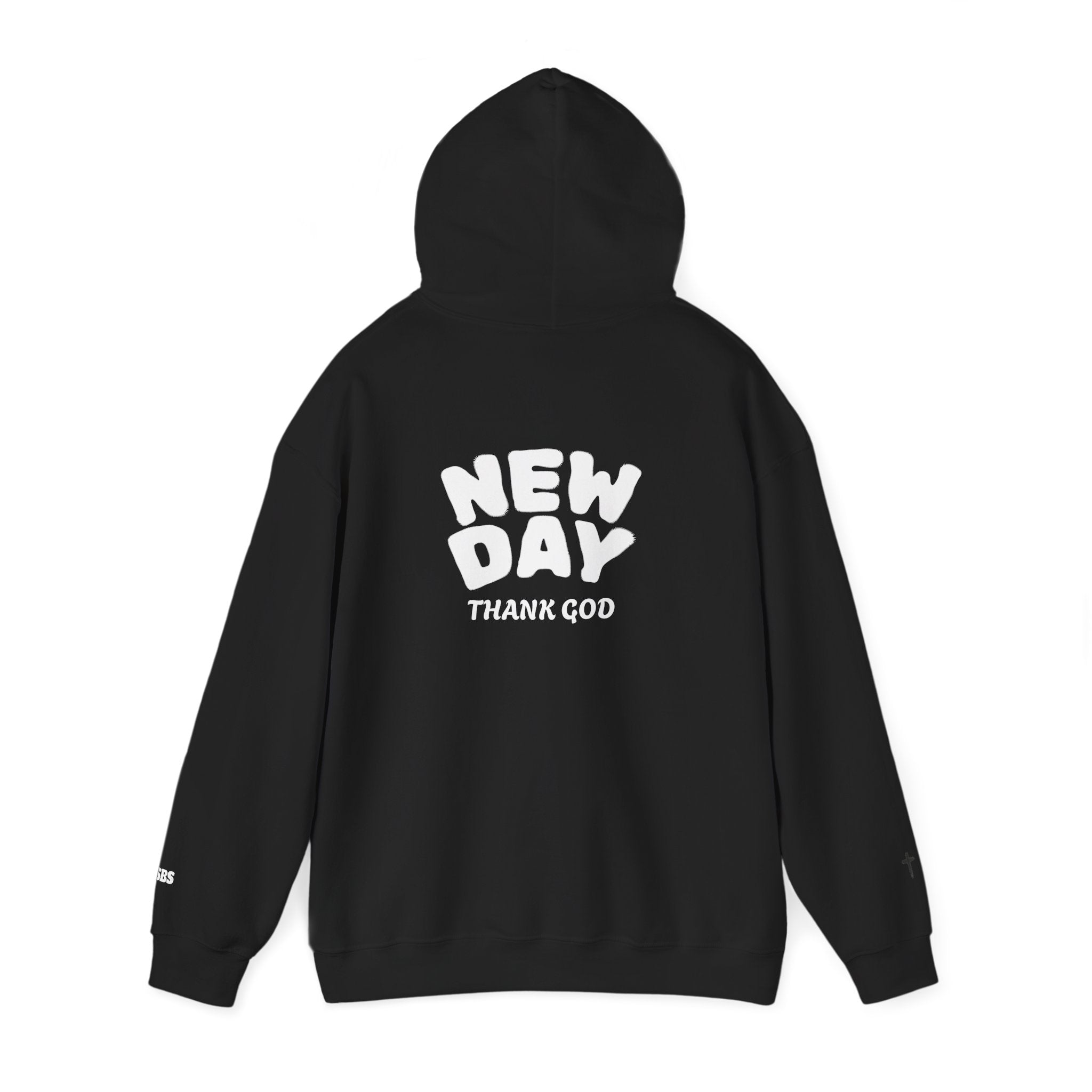 Inspirational Hooded Sweatshirt - Saved by Salvation - New Day Thank God - Unisex Pullover for Everyday Comfort, Motivational Gift, [...]