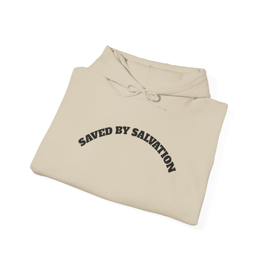 Inspirational Hooded Sweatshirt - Saved by Salvation - New Day Thank God - Unisex Pullover for Everyday Comfort, Motivational Gift, [...]