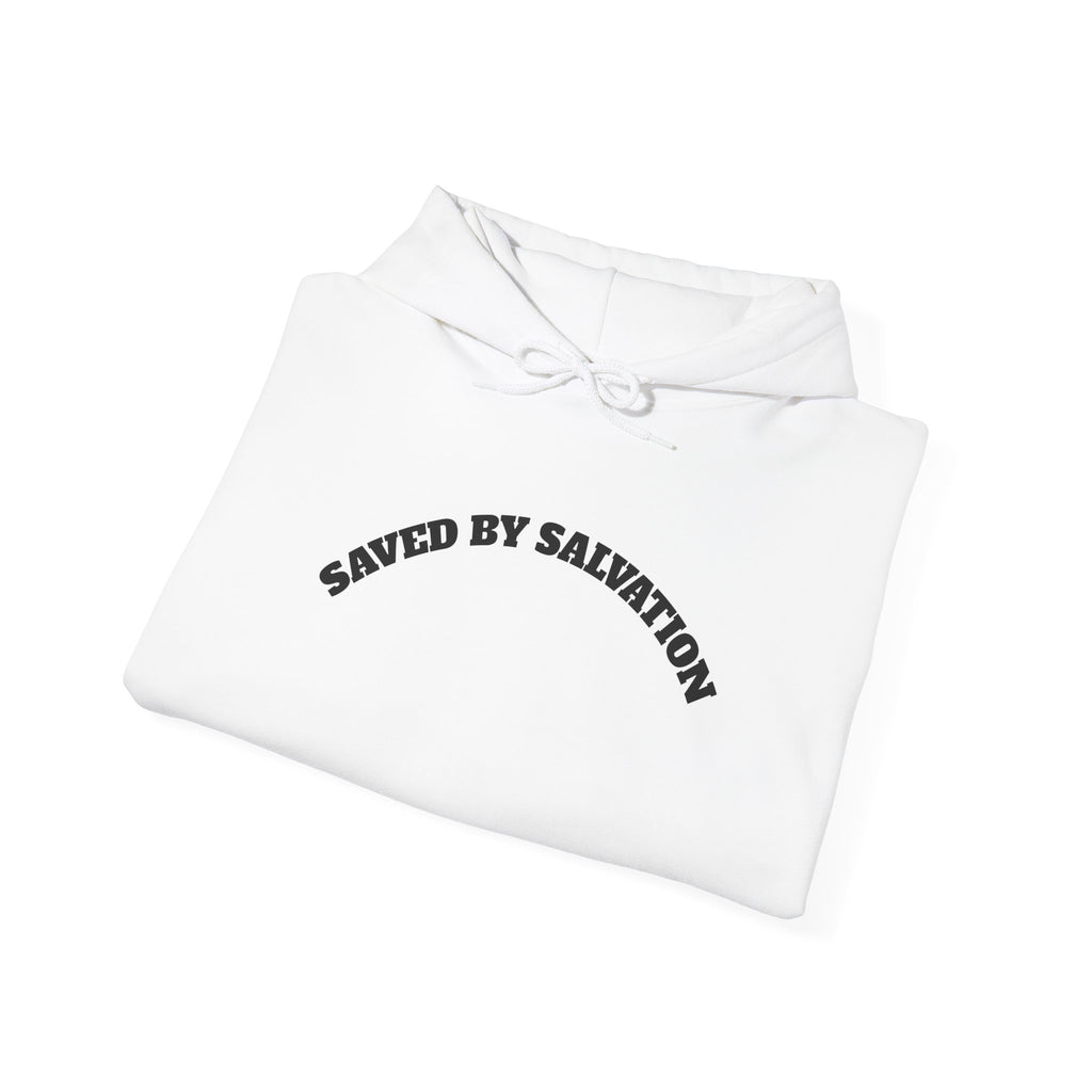 Inspirational Hooded Sweatshirt - Saved by Salvation - New Day Thank God - Unisex Pullover for Everyday Comfort, Motivational Gift, [...]